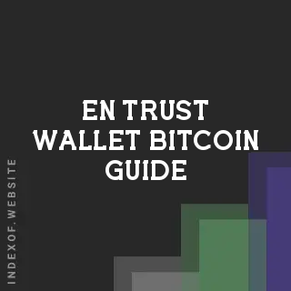 Trust Wallet Bitcoin Guide: SegWit vs. Taproot Support (2026) | Logo - Indexof